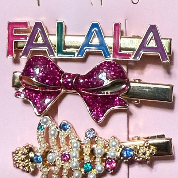 Packed Party Festive Holiday Christmas Hair Clips - NEW!!! - Picture 6 of 9